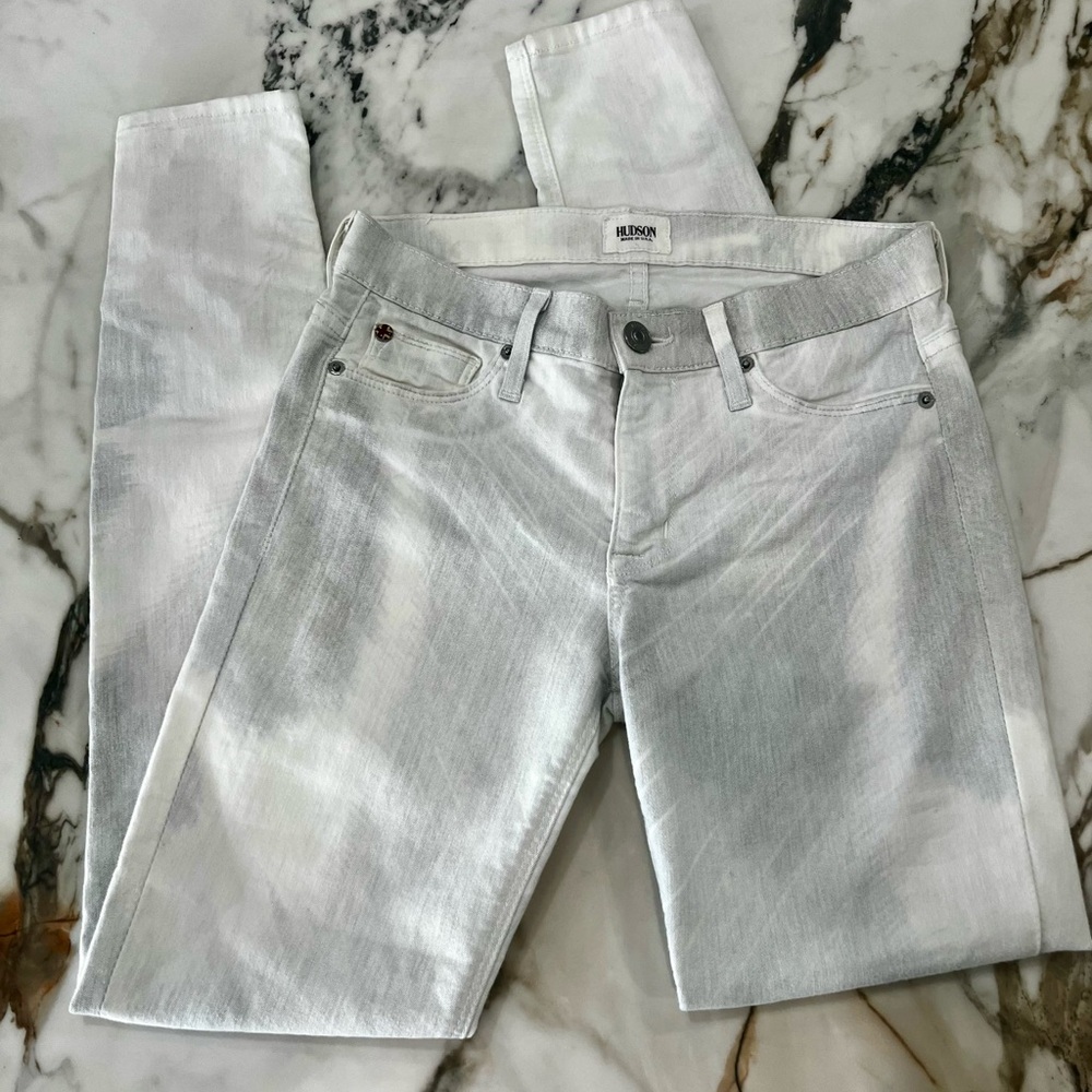 Hudson Jeans Women's Silver Skinny Jeans